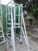 Scaffold aluminium frame mobile access platform