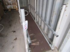 Scaffold aluminium frame walkway/platform, 3m x 700mm
