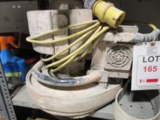 Un-named industrial concrete polisher, 110v