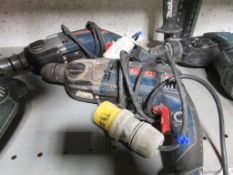 Two various Bosch drills, 110v