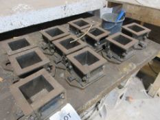 Quantity of 100mm concrete moulds