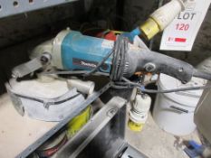 Makita 9227CB grinder with Scarab head, 110v