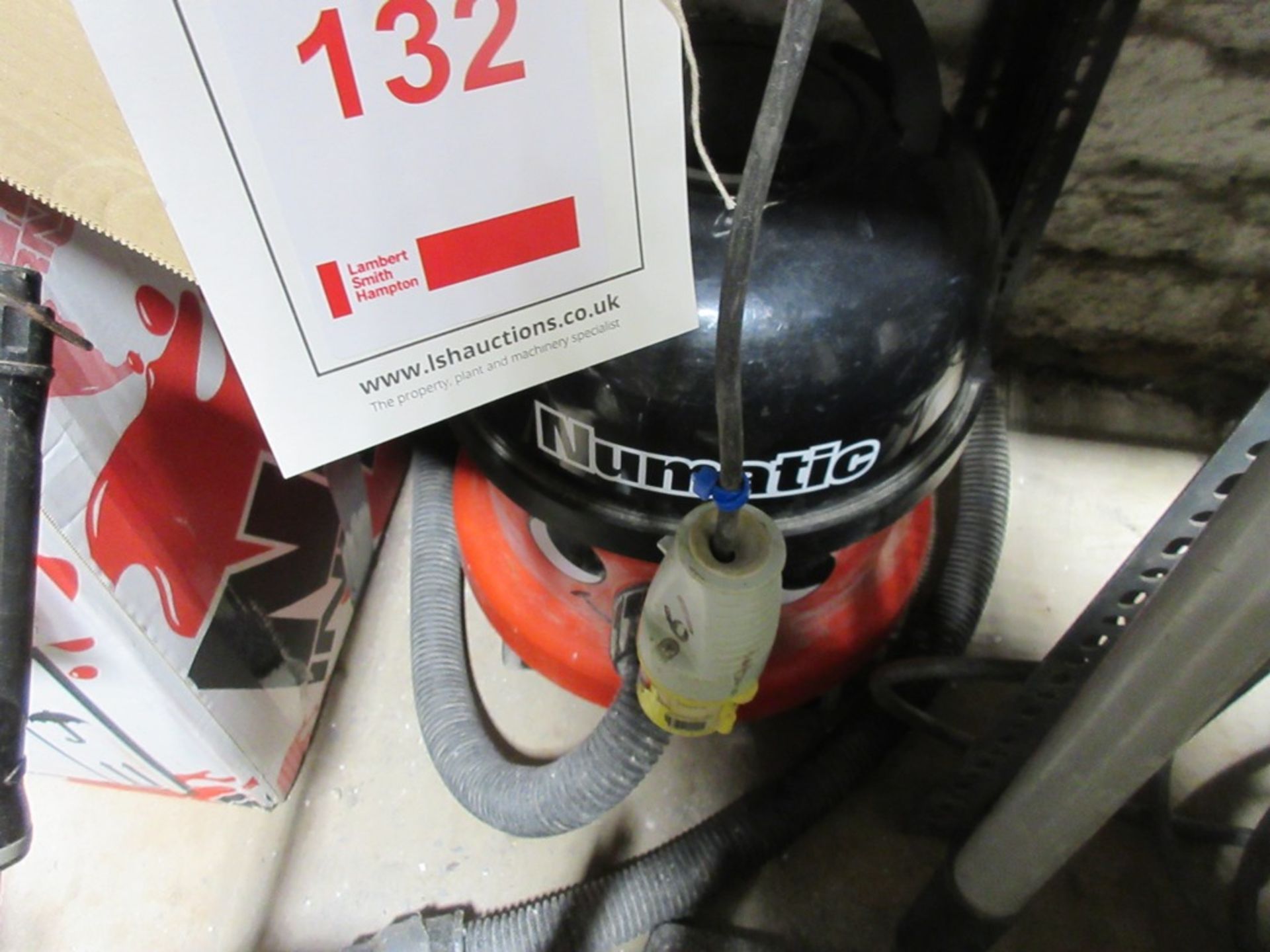 Two various Numatic vacuums, 110v