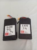 Lithium iron phosphate batteries X2