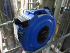 Reelcare wall mounted retractable hose