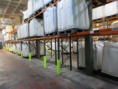 Eleven bays of boltless adjustable pallet racking 6 - 2.8m x 900 x 3.7m 2 - 1.4m x 900 x 3.7m 3 -