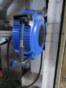 Reelcare wall mounted retractable hose, part no. BRG-12-5, serial no. 0000010 (2018)