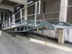Chase Equipment loading ramp, product code YR07, serial no. 1689, SWL 7 ton, with hydraulic lift,