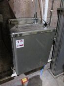 Stainless steel wall mounted water fountain, 400 x 420 x height 500mm