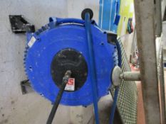 Reelcare wall mounted retractable hose, part no. BRG-12-5, serial no. 0000233 (2011)