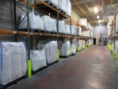 Eleven bays of boltless adjustable pallet racking 9 - 2.8m x 900 x 3.7m 2 - 2.8m x 900 x 5m (