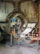 NEI Cockran gas boiler, model 60/7634, serial no. D17505, boiler rating 7260 kg/hr, 10.4 bar with