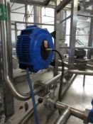 Reelcare wall mounted retractable hose, part no. BRG-12-HW, serial no. 00094 (2009)