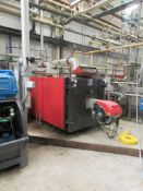 Hoval Ltd industrial gas boiler, model SR Plus 900, serial no. 1200937435 (2012), Reillo RS70