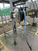 Faicom wall mounted retractable hose reel, model ALX4H3820ST, serial no. 1128 (2018), with lance