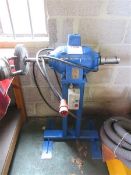 Brook pedestal double ended polishing spindle, serial no. GB7.583889, 400/440v