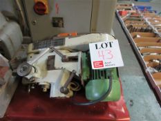 High speed drill and back bracket to fit on Bridgeport