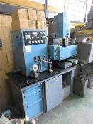 GEE bench mounted EDM 350 electro discharge machine with pulse generator, serial no. G20 911,
