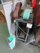 AK 4" horizontal band facer & mounted stand