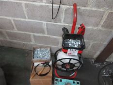 Mobile strapping unit and crimpers