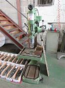 Startrite pillar drill, table size 18" x 15", swivel table Please note: A ‘point of work’ risk