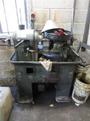 Britan Capstan turret lathe, serial no. G211 6 EIA, 1 1/4" type, with bar feed Please note: A ‘point