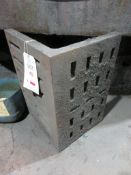 Slotted angle plate, 16" x 14" x 22"