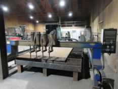 Flamtek Enterprise CNC Bridge Type 4 Head Oxygen/Fuel Profile Cutting Machine Cutting Area 5000mm