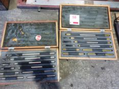 Two sets of bore micrometers