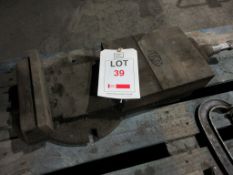 Abwood machine vice, 9"