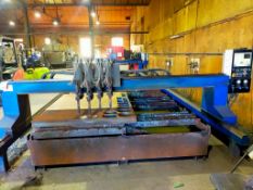 Flamtek Enterprise CNC Bridge Type 4 Head Oxygen/Fuel Profile Cutting Machine Cutting Area 5000mm