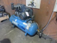 ABAC B630-270L receiver mounter air compressor, Serial no. ITR0406889 PoWRA: A ‘point of work’