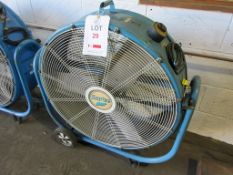 Clarke Air CAM6000 mobile industrial fans, 240v