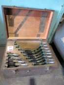 Set of outside micrometers