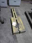 Un-named forklift lifting jib, SWL 1 ton