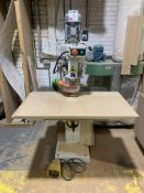 Socomec PT800F Overhead pin router with single bag dust extraction unit (2015)