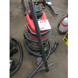 Sealey battery operated vacuum, model PC205D20V, with 3 batteries