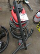 Sealey battery operated vacuum, model PC205D20V, with 3 batteries