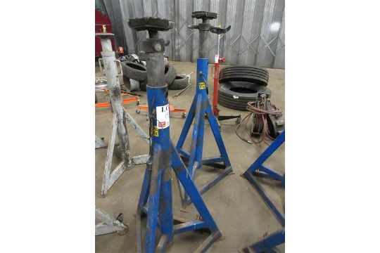 Swl Stand Pair of mobile SWL 7.5T axle stands