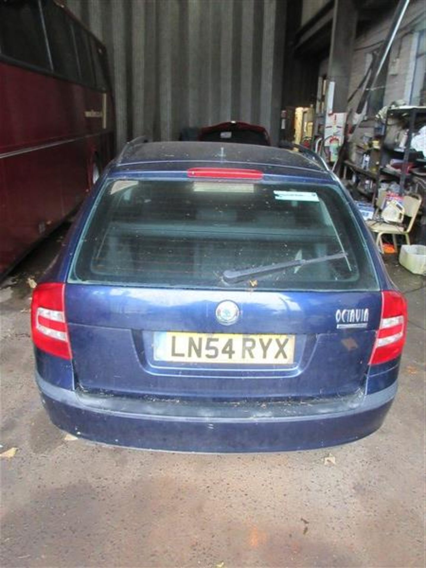 Skoda Octavia TDI 5 seat estate Reg: LN54 RYX Mileage: 165,119 - Image 5 of 11