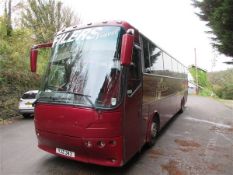 VDL Bova Futura 55 seater manual coach Reg: YJZ 343 (2005) MOT: due Jan 2026 Tachograph reading: