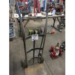 One Metal sack truck