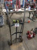 One Metal sack truck