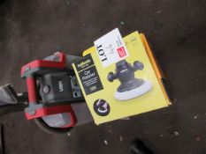 Vax Spot Wash wet & dry vacuum cleaner with Halfords car polisher
