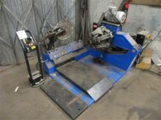Automotec HGV tyre changer, model AS-26TC, serial no. 30 22 0015, (07/2022) PoWRA: A ‘point of work’