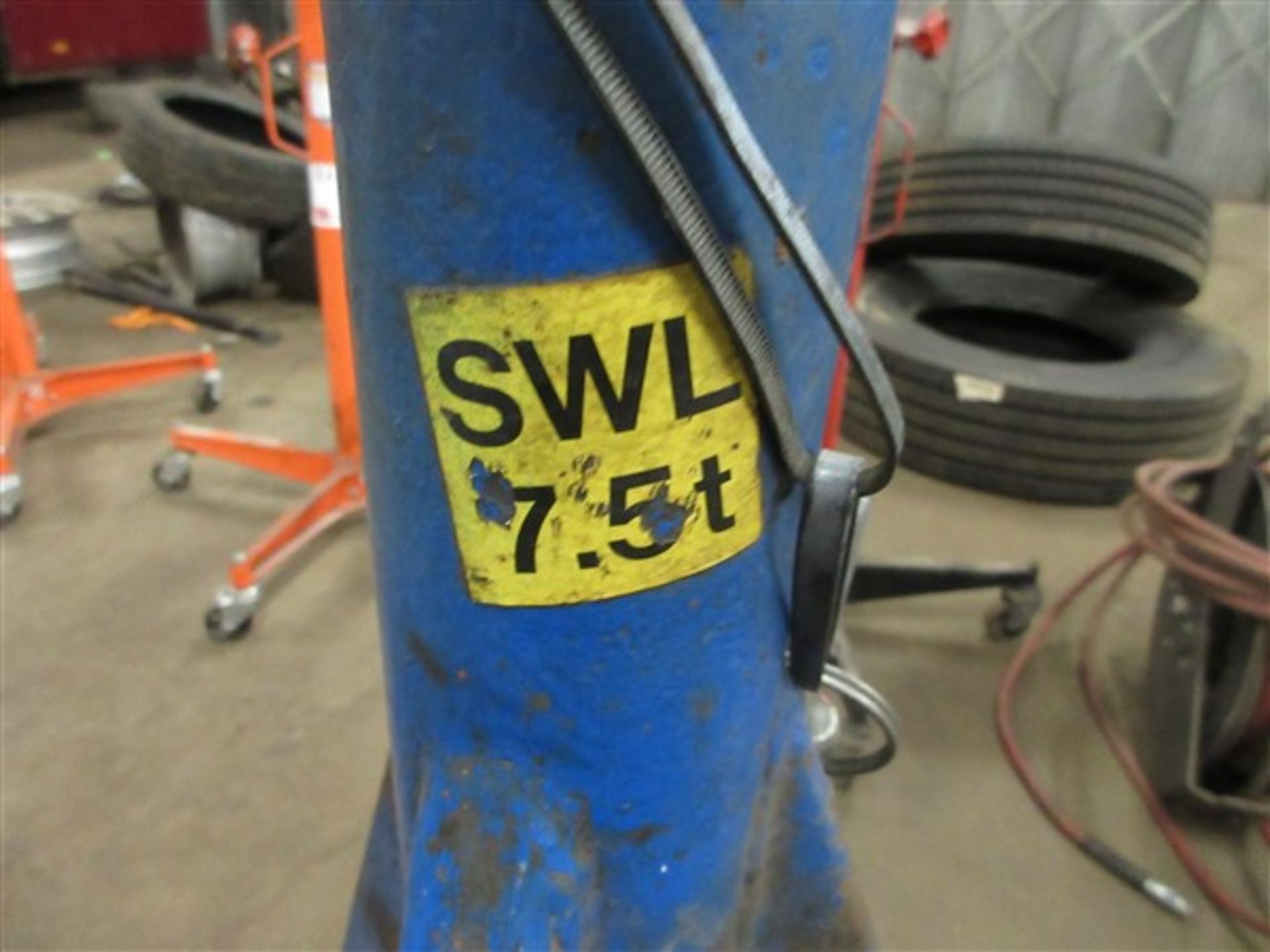 Swl Stand Pair of mobile SWL 7.5T axle stands