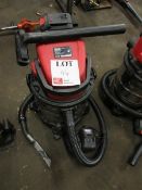 Sealey battery operated vacuum, model PC205D20V, with 3 batteries & charger