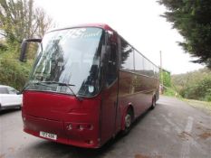 VDL Bova Futura 57 seater auto coach Reg no YFZ 484 (1999) MOT: due Sept 2025 Tachograph reading: