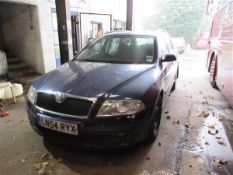 Skoda Octavia TDI 5 seat estate Reg: LN54 RYX Mileage: 165,119