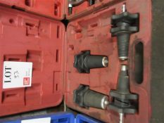 Sealey part set cooling system pressure test kit and Sealey HGV air brake test gauge